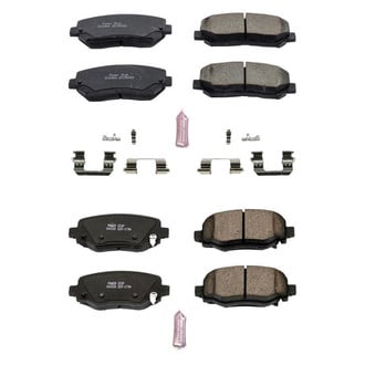 PowerStop® - Z23 Evolution Sport Performance Carbon-Fiber Ceramic Front and Rear Brake Pad Set