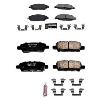 PowerStop® - Z23 Evolution Sport Performance Carbon-Fiber Ceramic Front and Rear Brake Pad Set