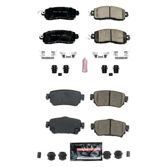 PowerStop® - Z23 Evolution Sport Performance Carbon-Fiber Ceramic Front and Rear Brake Pad Set