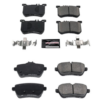 PowerStop® - Z23 Evolution Sport Performance Carbon-Fiber Ceramic Front and Rear Brake Pad Set