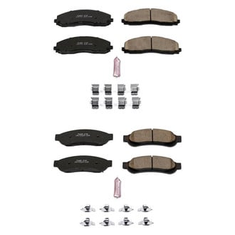 PowerStop® - Z23 Evolution Sport Performance Carbon-Fiber Ceramic Front and Rear Brake Pad Set
