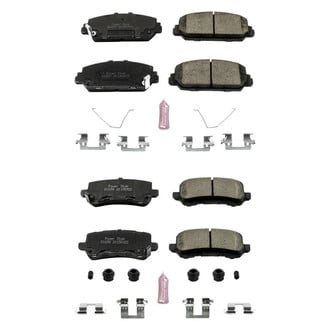 PowerStop® - Z23 Evolution Sport Performance Carbon-Fiber Ceramic Front and Rear Brake Pad Set