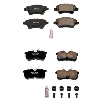PowerStop® - Z23 Evolution Sport Performance Carbon-Fiber Ceramic Front and Rear Brake Pad Set