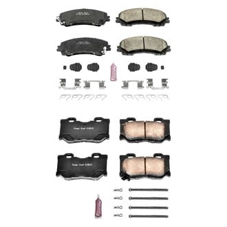 PowerStop® - Z23 Evolution Sport Performance Carbon-Fiber Ceramic Front and Rear Brake Pad Set