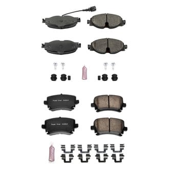 PowerStop® - Z23 Evolution Sport Performance Carbon-Fiber Ceramic Front and Rear Brake Pad Set