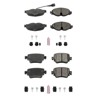 PowerStop® - Z23 Evolution Sport Performance Carbon-Fiber Ceramic Front and Rear Brake Pad Set