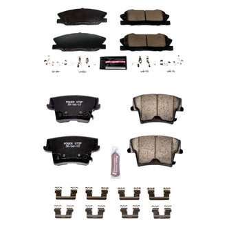 PowerStop® - Z23 Evolution Sport Performance Carbon-Fiber Ceramic Front and Rear Brake Pad Set
