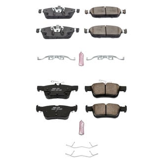 PowerStop® - Z23 Evolution Sport Performance Carbon-Fiber Ceramic Front and Rear Brake Pad Set