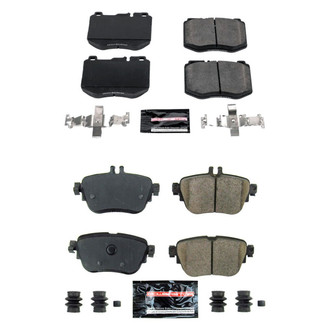 PowerStop® - Z23 Evolution Sport Performance Carbon-Fiber Ceramic Front and Rear Brake Pad Set