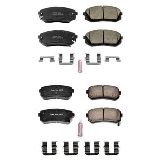 PowerStop® - Z23 Evolution Sport Performance Carbon-Fiber Ceramic Front and Rear Brake Pad Set