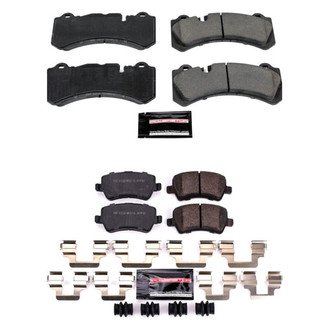 PowerStop® - Z23 Evolution Sport Performance Carbon-Fiber Ceramic Front and Rear Brake Pad Set