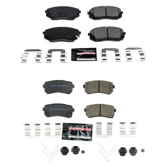 PowerStop® - Z23 Evolution Sport Performance Carbon-Fiber Ceramic Front and Rear Brake Pad Set