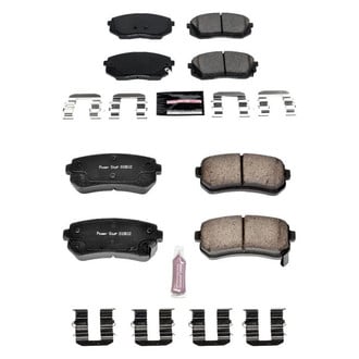 PowerStop® - Z23 Evolution Sport Performance Carbon-Fiber Ceramic Front and Rear Brake Pad Set