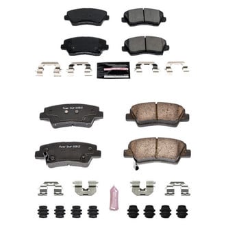 PowerStop® - Z23 Evolution Sport Performance Carbon-Fiber Ceramic Front and Rear Brake Pad Set