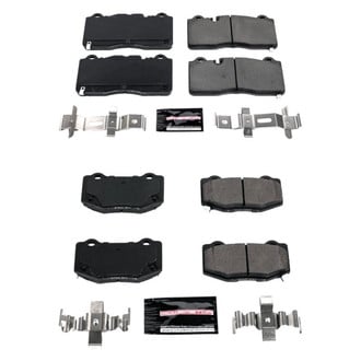 PowerStop® - Z23 Evolution Sport Performance Carbon-Fiber Ceramic Front and Rear Brake Pad Set