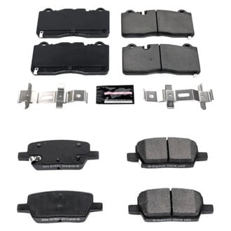 PowerStop® - Z23 Evolution Sport Performance Carbon-Fiber Ceramic Front and Rear Brake Pad Set