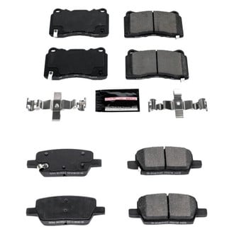 PowerStop® - Z23 Evolution Sport Performance Carbon-Fiber Ceramic Front and Rear Brake Pad Set