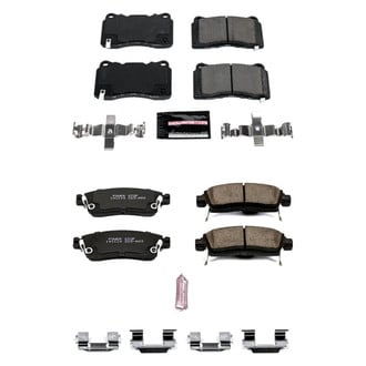 PowerStop® - Z23 Evolution Sport Performance Carbon-Fiber Ceramic Front and Rear Brake Pad Set