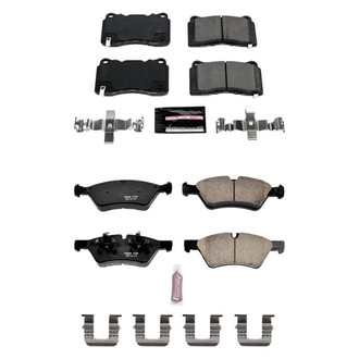 PowerStop® - Z23 Evolution Sport Performance Carbon-Fiber Ceramic Front and Rear Brake Pad Set