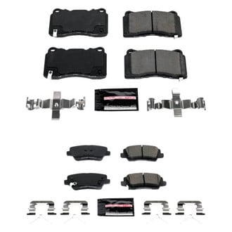 PowerStop® - Z23 Evolution Sport Performance Carbon-Fiber Ceramic Front and Rear Brake Pad Set