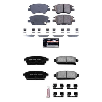 PowerStop® - Z23 Evolution Sport Performance Carbon-Fiber Ceramic Front and Rear Brake Pad Set