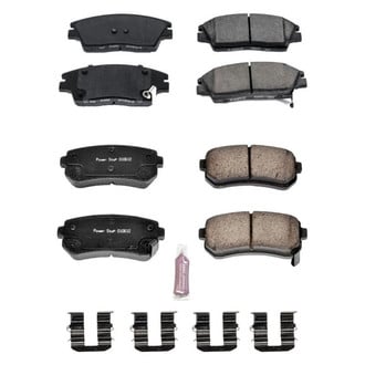PowerStop® - Z23 Evolution Sport Performance Carbon-Fiber Ceramic Front and Rear Brake Pad Set