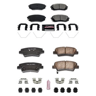 PowerStop® - Z23 Evolution Sport Performance Carbon-Fiber Ceramic Front and Rear Brake Pad Set