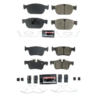 PowerStop® - Z23 Evolution Sport Performance Carbon-Fiber Ceramic Front and Rear Brake Pad Set