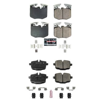 PowerStop® - Z23 Evolution Sport Performance Carbon-Fiber Ceramic Front and Rear Brake Pad Set