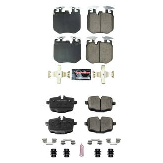 PowerStop® - Z23 Evolution Sport Performance Carbon-Fiber Ceramic Front and Rear Brake Pad Set