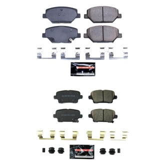 PowerStop® - Z23 Evolution Sport Performance Carbon-Fiber Ceramic Front and Rear Brake Pad Set