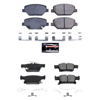 PowerStop® - Z23 Evolution Sport Performance Carbon-Fiber Ceramic Front and Rear Brake Pad Set
