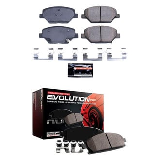 PowerStop® - Z23 Evolution Sport Performance Carbon-Fiber Ceramic Front and Rear Brake Pad Set