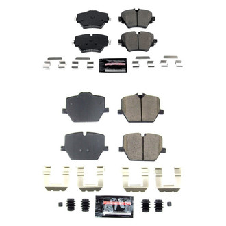 PowerStop® - Z23 Evolution Sport Performance Carbon-Fiber Ceramic Front and Rear Brake Pad Set