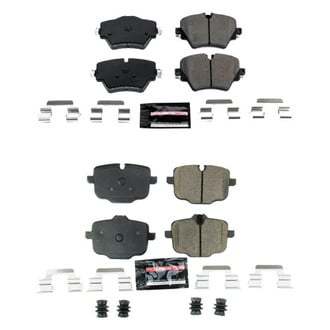 PowerStop® - Z23 Evolution Sport Performance Carbon-Fiber Ceramic Front and Rear Brake Pad Set