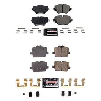 PowerStop® - Z23 Evolution Sport Performance Carbon-Fiber Ceramic Front and Rear Brake Pad Set