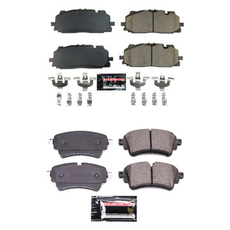 PowerStop® - Z23 Evolution Sport Performance Carbon-Fiber Ceramic Front and Rear Brake Pad Set