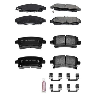 PowerStop® - Z23 Evolution Sport Performance Carbon-Fiber Ceramic Front and Rear Brake Pad Set