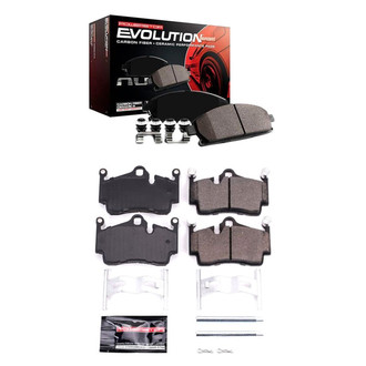 PowerStop® - Z23 Evolution Sport Performance Carbon-Fiber Ceramic Front and Rear Brake Pad Set