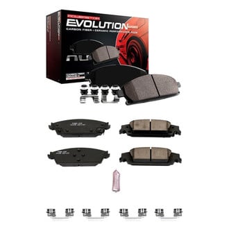 PowerStop® - Z23 Evolution Sport Performance Carbon-Fiber Ceramic Front and Rear Brake Pad Set