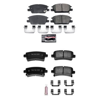 PowerStop® - Z23 Evolution Sport Performance Carbon-Fiber Ceramic Front and Rear Brake Pad Set