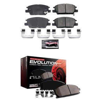 PowerStop® - Z23 Evolution Sport Performance Carbon-Fiber Ceramic Front and Rear Brake Pad Set