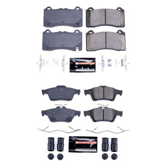 PowerStop® - Z23 Evolution Sport Performance Carbon-Fiber Ceramic Front and Rear Brake Pad Set