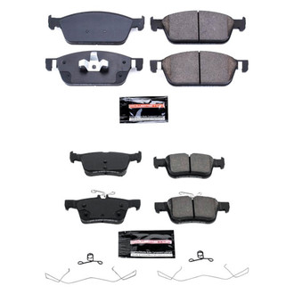 PowerStop® - Z23 Evolution Sport Performance Carbon-Fiber Ceramic Front and Rear Brake Pad Set