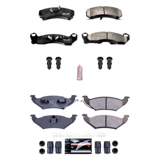 PowerStop® - Z23 Evolution Sport Performance Carbon-Fiber Ceramic Front and Rear Brake Pad Set
