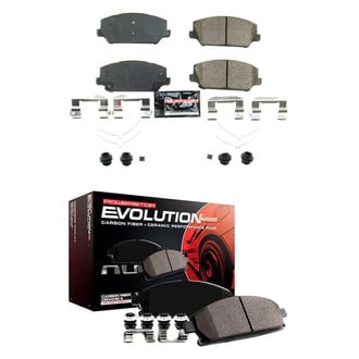 PowerStop® - Z23 Evolution Sport Performance Carbon-Fiber Ceramic Front and Rear Brake Pad Set