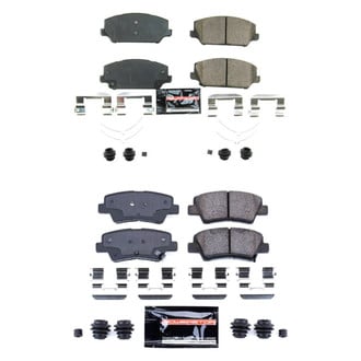 PowerStop® - Z23 Evolution Sport Performance Carbon-Fiber Ceramic Front and Rear Brake Pad Set