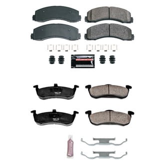 PowerStop® - Z23 Evolution Sport Performance Carbon-Fiber Ceramic Front and Rear Brake Pad Set