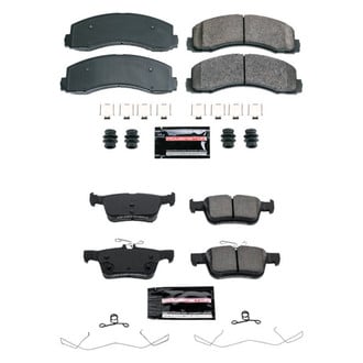 PowerStop® - Z23 Evolution Sport Performance Carbon-Fiber Ceramic Front and Rear Brake Pad Set