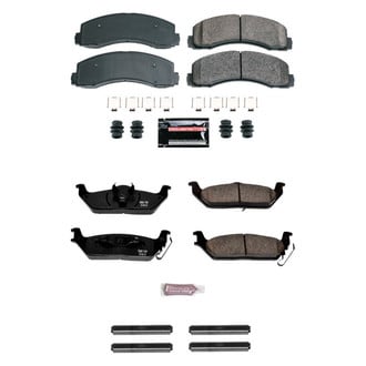 PowerStop® - Z23 Evolution Sport Performance Carbon-Fiber Ceramic Front and Rear Brake Pad Set